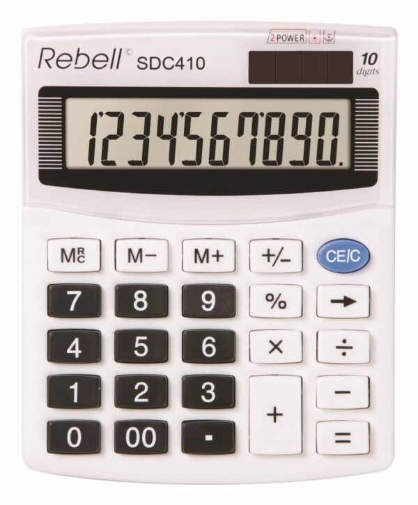Skaičiuotuvas mažas stalinis Rebell SDC410 - Image 2