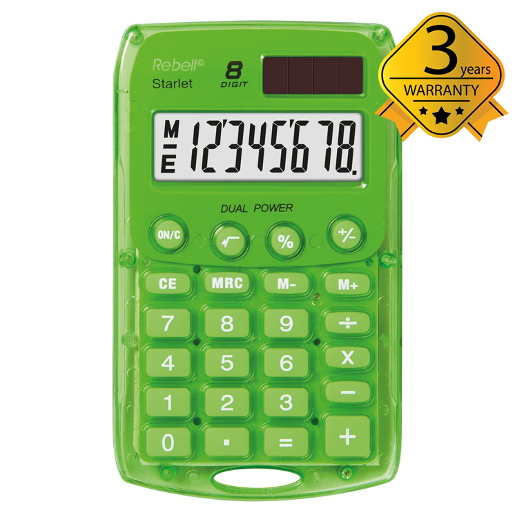 Calculator_pocket_Rebell_STARLETG_BX_1 Skaičiuotuvas kišeninis Rebell STARLETG BX - Image 1
