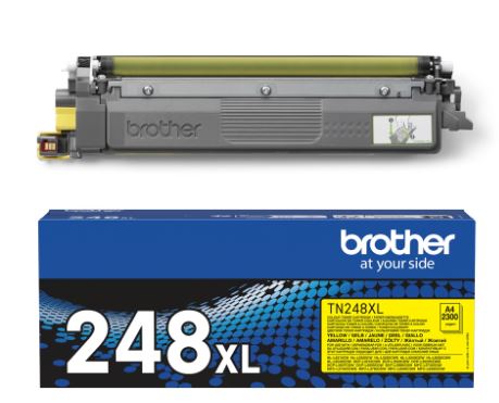 Cartridge_Brother_TN_248XL_YL_2300p_OEM Kasetė Brother TN-248XL YL 2300psl OEM - Image 1