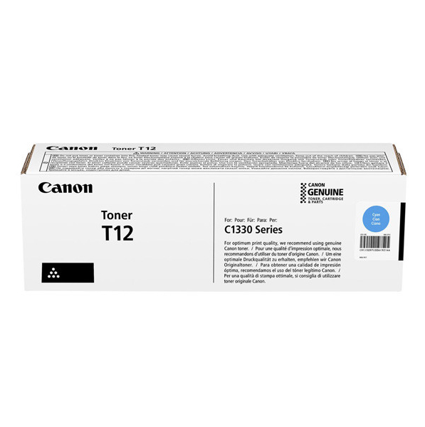 Cartridge_Canon_T12_5097C006_CY_OEM Kasetė Canon T12 (5097C006) CY 5.300psl OEM - Image 1