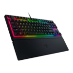 Razer Ornata V3 Tenkeyless Laidinė žaidimų klaviatūra, Low-profile, RGB LED, USB QWERTY, US, Juoda - Image 2