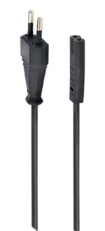 Gembird PC-184/2 Maitinimo Kabelis, EU Power plug, 1.8m, Juoda - Image 2