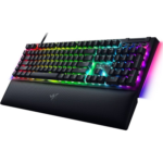 Razer BlackWidow V4 Laidinė žaidimų klaviatūra, RGB LED, USB QWERTY, US, Yellow Switch, Juoda - Image 4