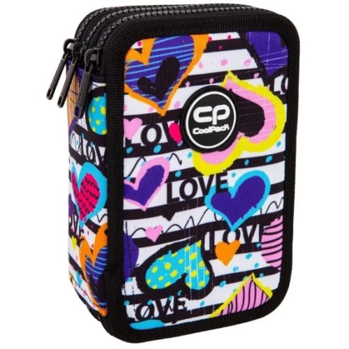 H3MMUaRM1VFSDmuM2QURcmpuP5ZrNcasnC8CRFLN Forminis trijų skyrių penalas su priedais CoolPack Jumper 3 DIARY - Image 1