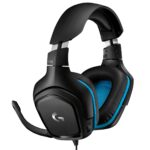Ausinės Logitech G432 laidinė USB BK/CY