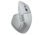Logitech MX Master 4 Belaidė pelė RF Wireless + Bluetooth, 8000 DPI, Pale Grey - Image 2