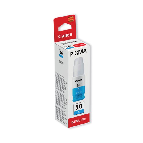 Ink_Canon_GI50C_3403C001_CY_OEM Ink Canon GI-50C (3403C001) CY 70ml OEM - Image 1