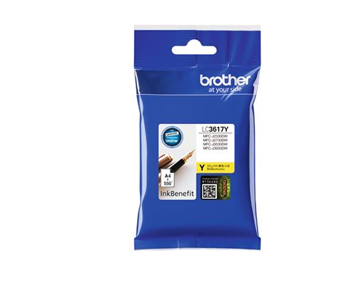 Ink_Cartridge_Brother_LC3617_YL_OEM Kasetė Brother LC3617 YL 550psl OEM - Image 1