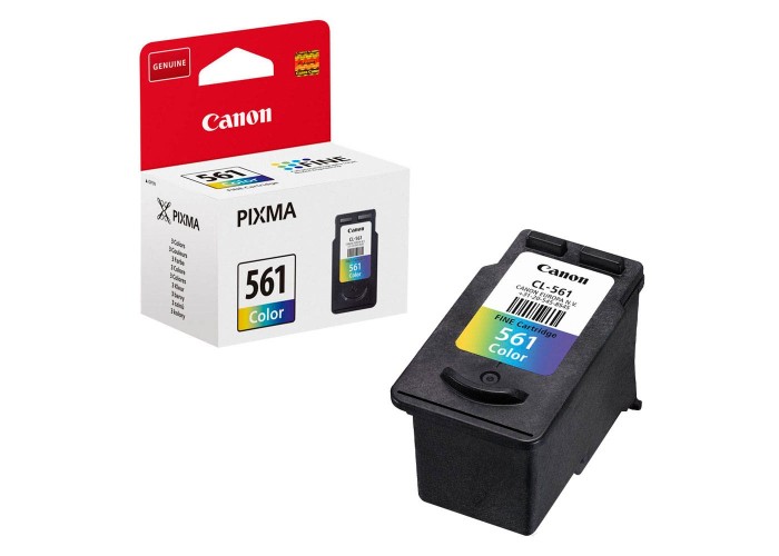 Ink_Cartridge_Canon_CL561_3731C001_OEM Kasetė Canon CL-561 (3731C001) CMY 180psl OEM - Image 1