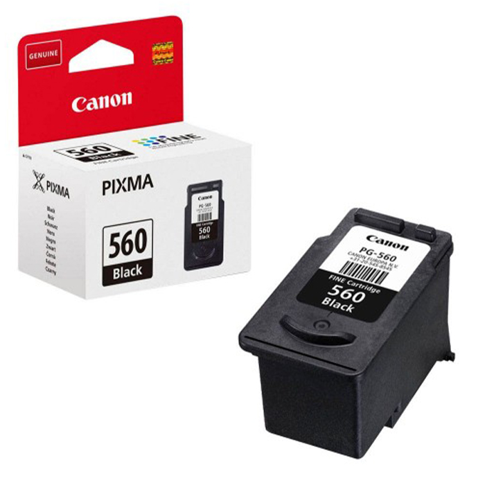 Ink_Cartridge_Canon_PG560_3713C001_-OEM Kasetė Canon PG-560 (3713C001) BK 180psl OEM - Image 1
