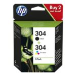 Kasetė HP No.304A (3JB05AE) BK+CMY 120/100psl. OEM