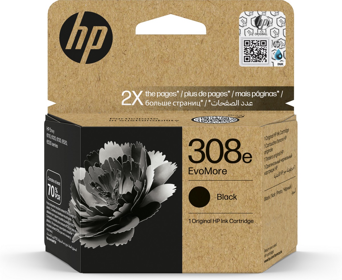 Ink_Cartridge_HP_No308e_XL_7FP22UE_BK_OEM Kasetė HP No.308e XL (7FP22UE) BK 320psl OEM - Image 1