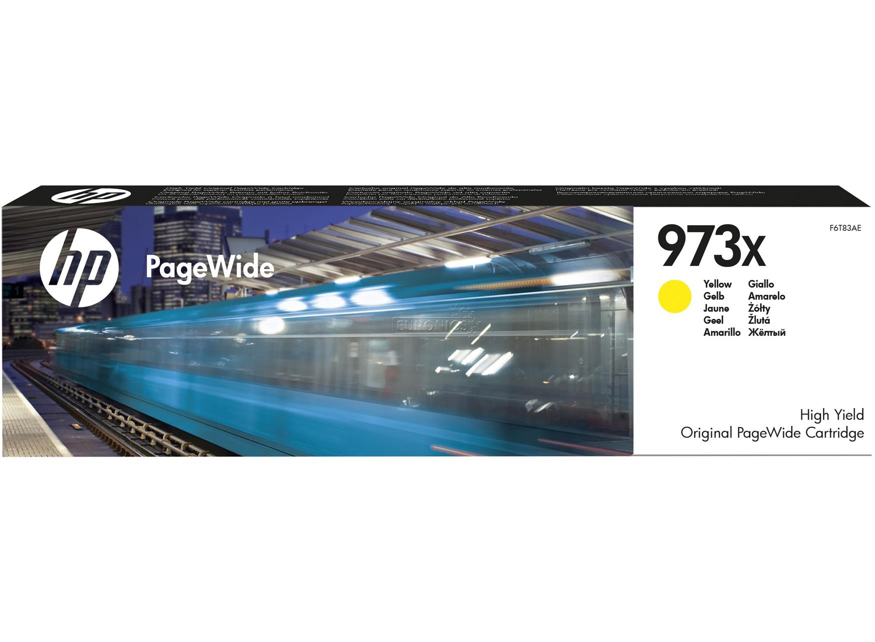 Ink_Cartridge_HP_No_973X_F6T83AE_YL_7K_OEM Kasetė HP No.973X (F6T83AE) YL 7K OEM - Image 1