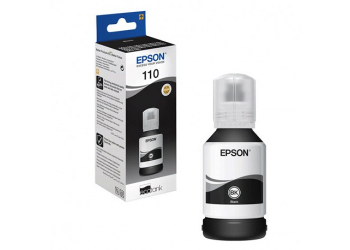 Ink_Epson_110_C13T03P14A_BK_OEM Ink Epson 110 (C13T03P14A) BK 6K OEM - Image 1