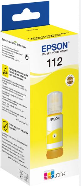 Ink_Epson_112_C13T06C44A_YL_OEM Ink Epson 112 (C13T06C44A) YL 70ml OEM - Image 1