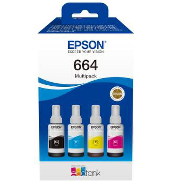 Ink_Epson_T664_C13T66464A_OEM Ink Epson T664 (C13T66464A) CMYK 70ml OEM - Image 1