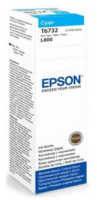 Ink_Epson_T6732_C13T67324A_CY_OEM Ink Epson T6732 (C13T67324A) CY 70ml OEM - Image 1