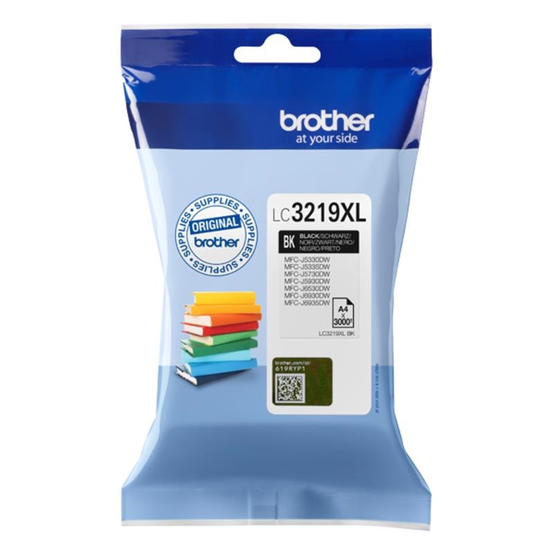 Ink_cartridge_Brother_LC3219XL_BK_OEM Kasetė Brother LC3219XL BK 3K OEM - Image 1