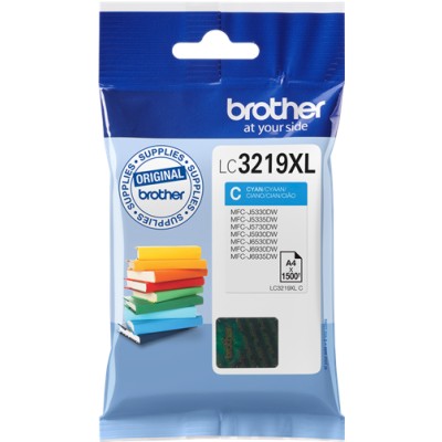 Ink_cartridge_Brother_LC3219XL_CY_OEM Kasetė Brother LC3219XL CY 1.5K OEM - Image 1