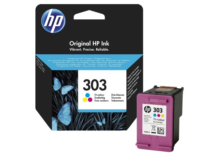 Ink_cartridge_HP_No303_T6N01AE_CMY_OEM Kasetė HP No.303 (T6N01AE) CMY 165psl OEM - Image 1