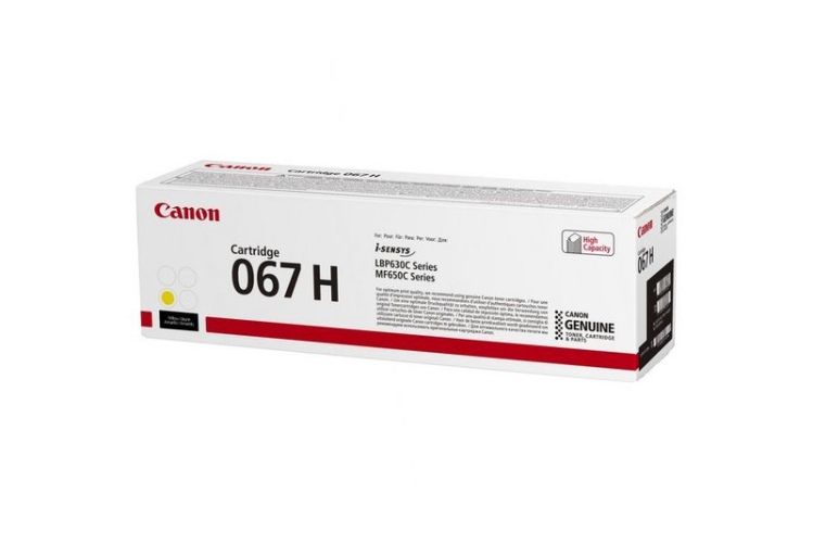 J4D3TCMN1fqYMIeCRWIS08arIDU1euk99cOTKu7D Canon CRG 067H (5103C002) Lazerinė kasetė, Geltona - Image 1
