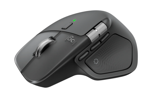 Logitech MX Master 4 Belaidė pelė RF Wireless + Bluetooth, 8000 DPI, Graphite - Image 4
