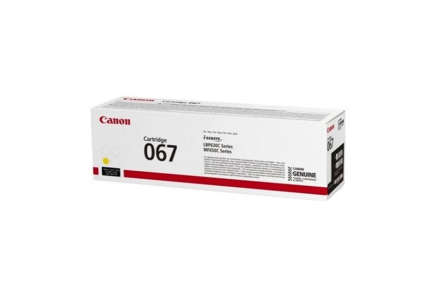 Laser_Cartridge_Canon_067_5099C002_YL_OEM Kasetė Canon 067 (5099C002) YL 1250psl OEM - Image 1