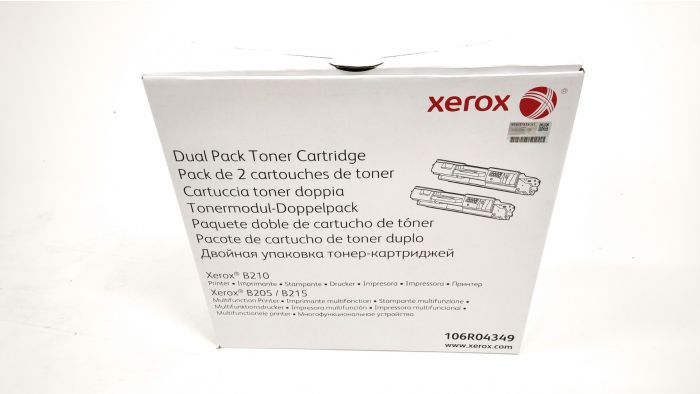 Laser_Cartridge_Xerox_106R04349_B205_BK_OEM Kasetė Xerox 106R04349 BK 3000psl x2vnt OEM - Image 1