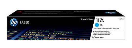 Laser_cartridge_HP_No.117A_W2071A_CY_OEM Kasetė HP No.117A (W2071A) CY 700psl OEM - Image 1