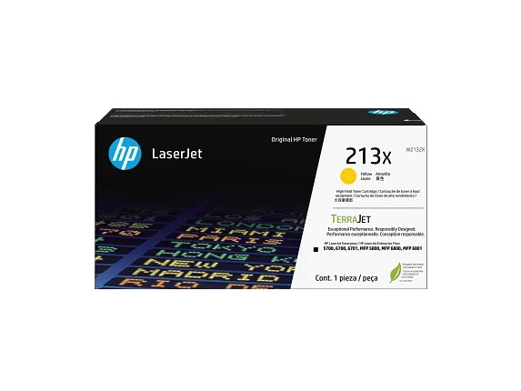 Laser_cartridge_HP_No_213X_W2132X_OEM Kasetė HP No.213X (W2132X) YL 6000psl OEM - Image 1