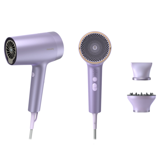 Lsq9kPi4vwaLrKyvQQoamBI0z2AFOdzWbMbDkOgf Philips 7000 Series ThermoShield Advanced BHD720/10 Plaukų džiovintuvas 1800 W, Lilac - Image 1