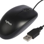 Pelė Logitech B100 laidinė USB BK