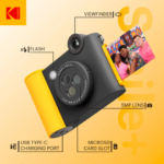 Kodak SMILE+ Momentinis fotoaparatas, 2x3'', Juoda - Image 3