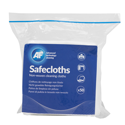 Safecloths_50psc_AF Servetėlės AF sausos TFT/LCD/ ekranų OPC būgnų ir baltų lentų valymui 50vnt - Image 1
