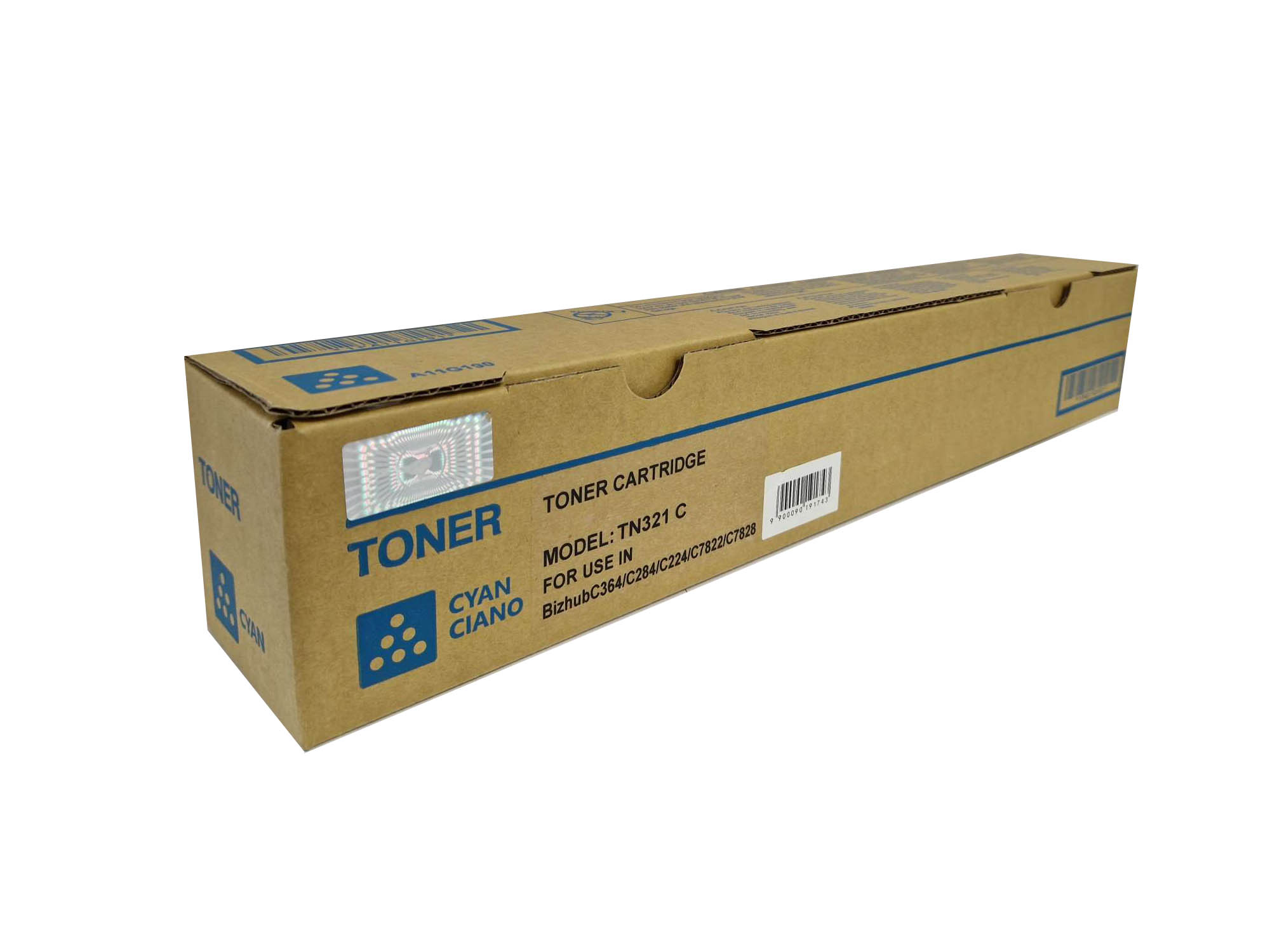 Toner_Kit_Minolta_TN321C_CY_COMPATIBLE Kasetė Minolta TN-321C 27K CY NAUJA - Image 1