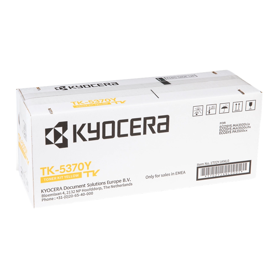 Toner_kit_Kyocera_TK5370_1T02TVANL0_YL_5K_OEM Kasetė Kyocera TK-5370 YL 5000psl. OEM - Image 1