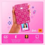 Barbie x Kodak STEP Slim Momentinis mobilus nuotraukų spausdintuvas Colour ZINK 2x3'' 1ppm, BT, Pink - Image 2