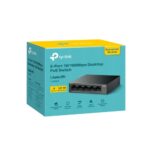 TP-Link LiteWave LS105LP 5-Port 10/100Mbps Desktop Šakotuvas su 4-Port PoE - Image 4