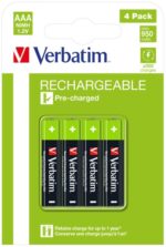 Verbatim 49514 Įkraunamos baterijos NiMH AAA HR03 950mAh (4 vnt pakuotėje) - Image 7