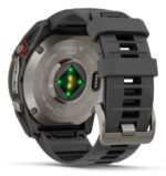Garmin Fenix 8 Pro Išmanusis laikrodis 51 mm AMOLED Sapphire, Titanium, Graphite/Black silicone band - Image 11