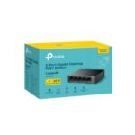 TP-Link LiteWave LS105GP 5-Port Gigabit Desktop Šakotuvas su 4-Port PoE+ - Image 4
