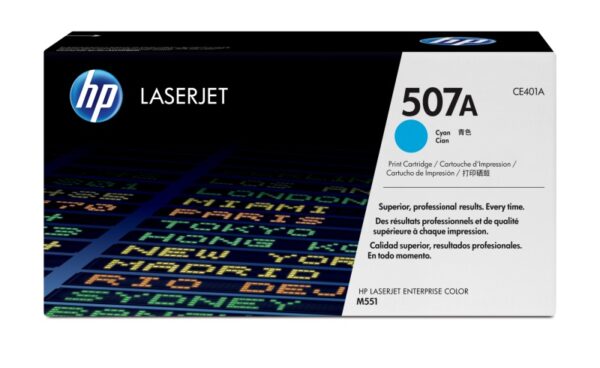 HP 507A (CE401A) Lazerinė kasetė, Žydra - Image 4