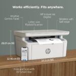 HP LaserJet M140w Spausdintuvas lazerinis nespalvotas MFP A4 20 ppm USB Wi-Fi Bluetooth - Image 7