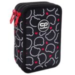 Forminis trijų skyrių penalas su priedais CoolPack Jumper 3 BEAR