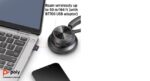 Poly Voyager 4320 MS Teams Belaidės ausinės, Bluetooth, USB-A, +BT700 dongle, Juoda - Image 12