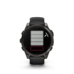 Garmin Fenix 8 Išmanusis laikrodis 47 mm AMOLED Sapphire,Carbon grey DLC,Black/Pebble grey sil. band - Image 2