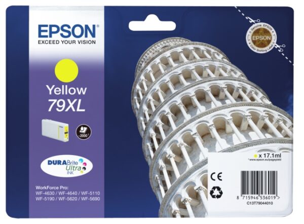 Epson 79XL (C13T79044010) Rašalinė kasetė, Geltona - Image 2