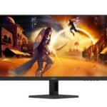 AOC G4 27G4HRE Monitorius 27'' Fast IPS FHD 1920x1080, 1 ms, 300 cd/m2, 200 Hz, Juoda