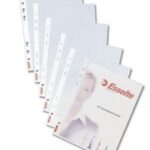 Įmautės Esselte, A4, 55 mikr., blizgios (100)  0809-107