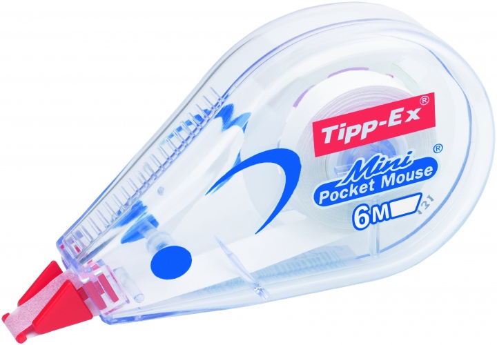 bic_tippexminipocketmousev2 Bic Korekcinė juostelė Mini Pocket Mouse 5 mm x 6 m, 1 vnt. 512085 - Image 1